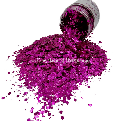 Biodegradable Glitter - Pink - Mystic Art Glitters