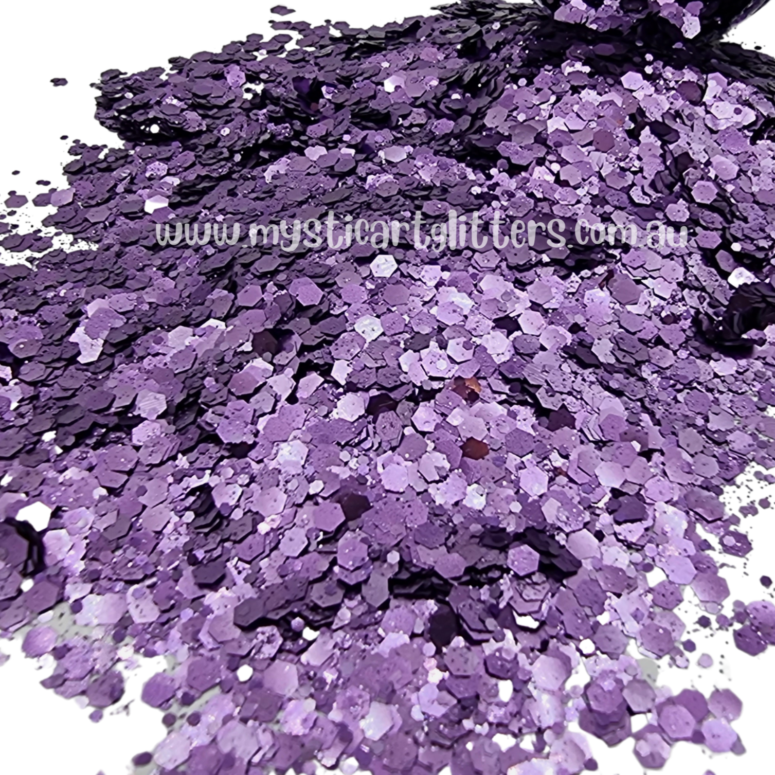 Biodegradable Glitter - Purple - Mystic Art Glitters