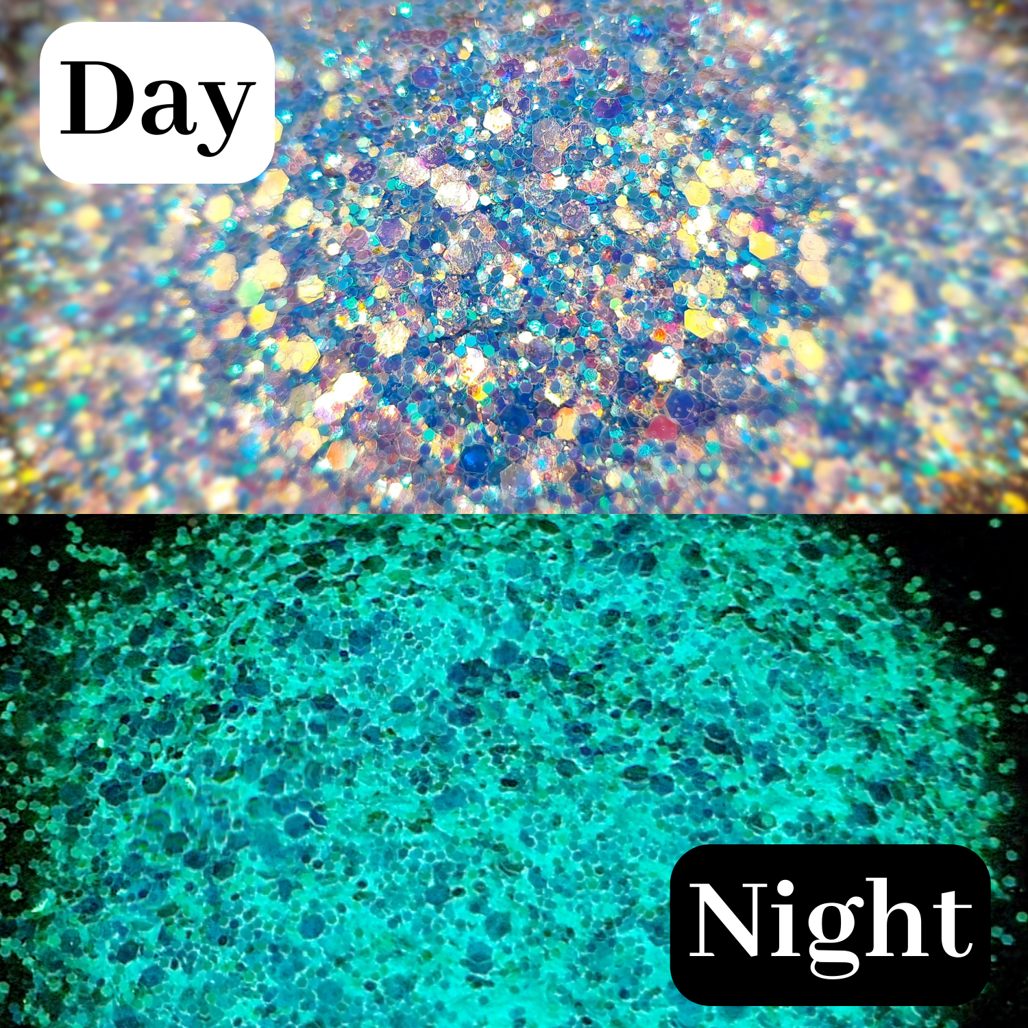 Glow In The Dark - Stayin' Alive - Mystic Art Glitters