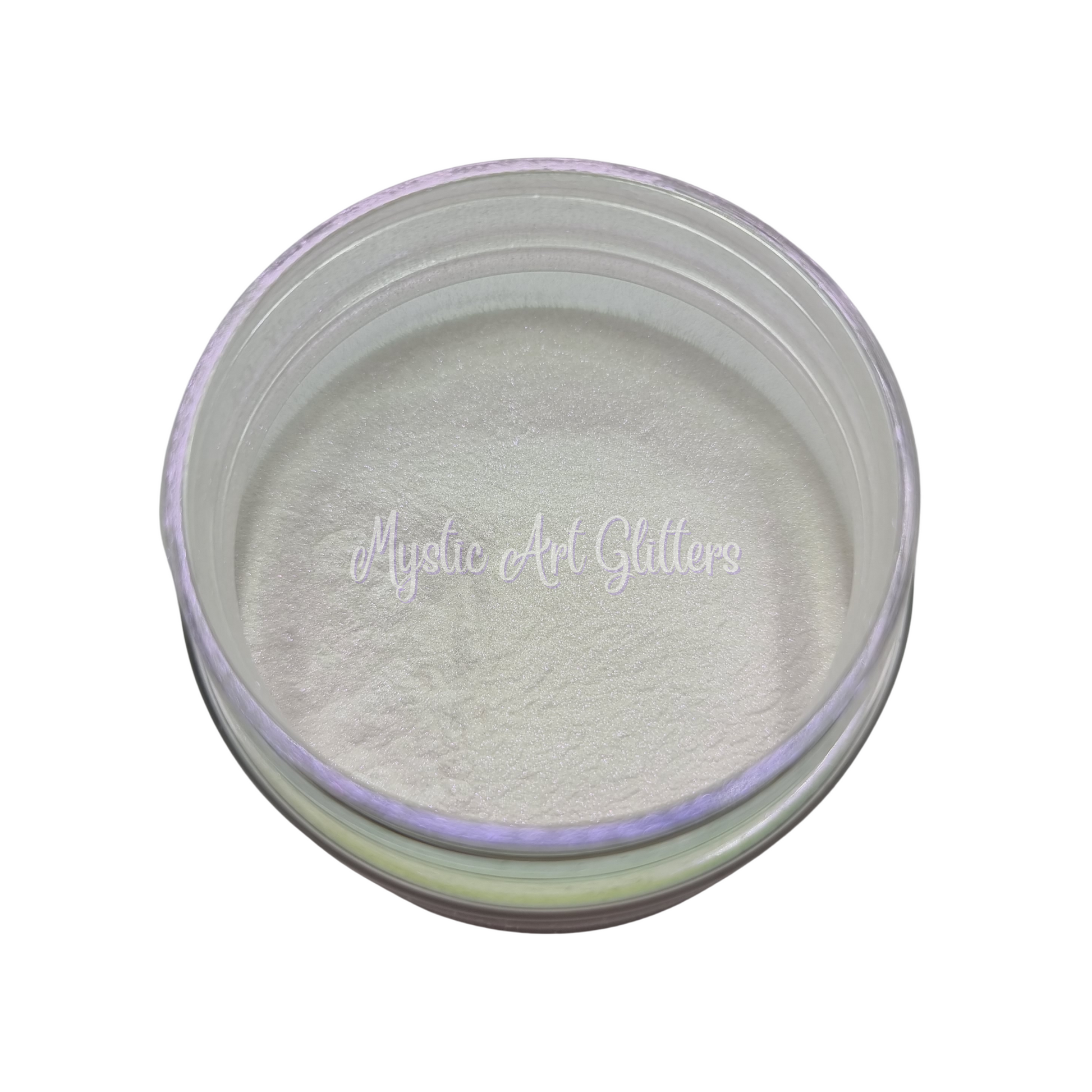 Interference Mica Powder White to Purple 14gm - Mystic Art Glitters