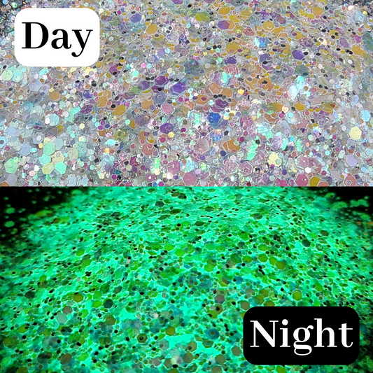 Glow In The Dark - Night Fever - Mystic Art Glitters