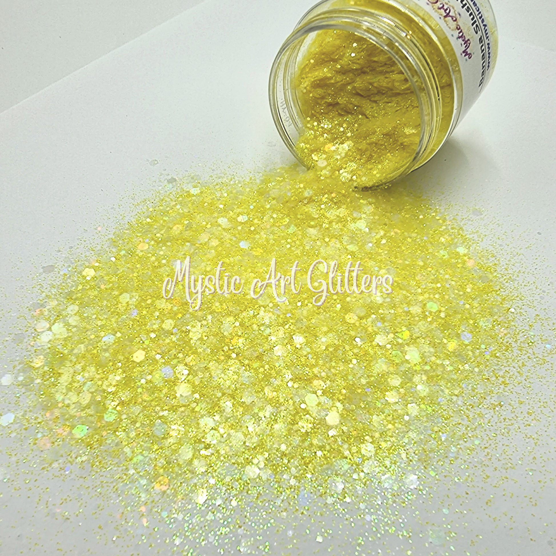 Banana Slushie Iridescent Opalescent Mix Glitter