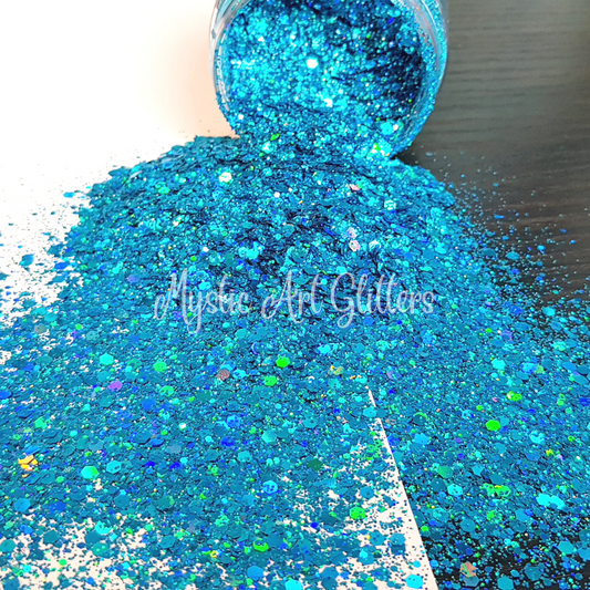 Ocean Sparkle blue glitter mix