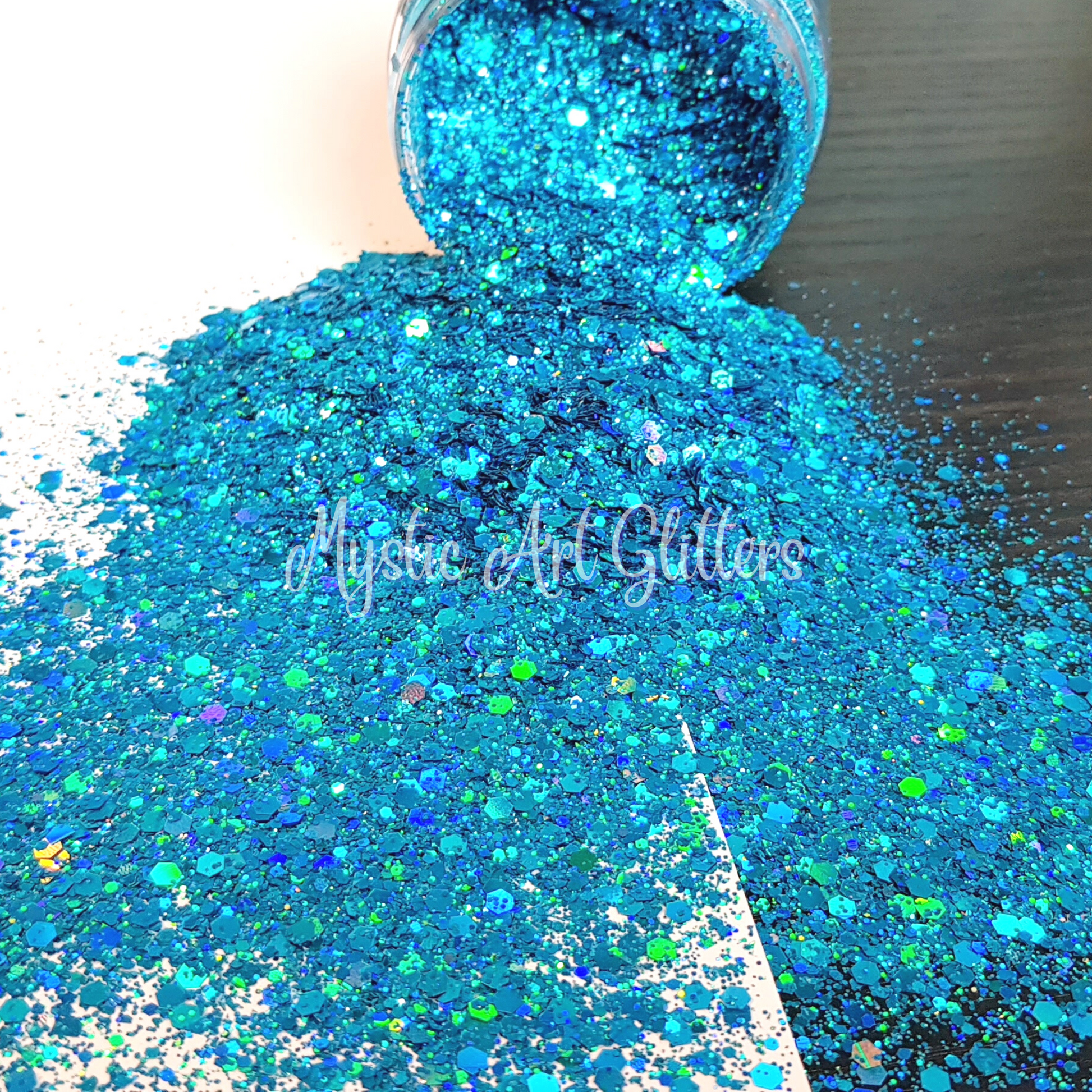 Blue Ocean Sparkle Holographic Glitter