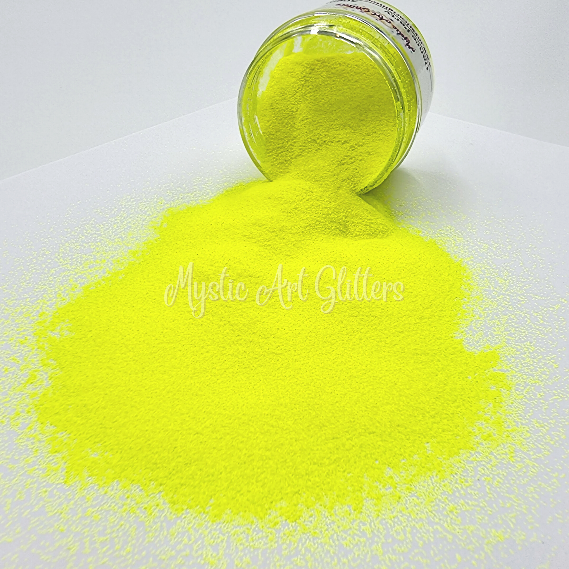 Yellow Dance Party Matte Fluorescent Ultra Fine Glitter