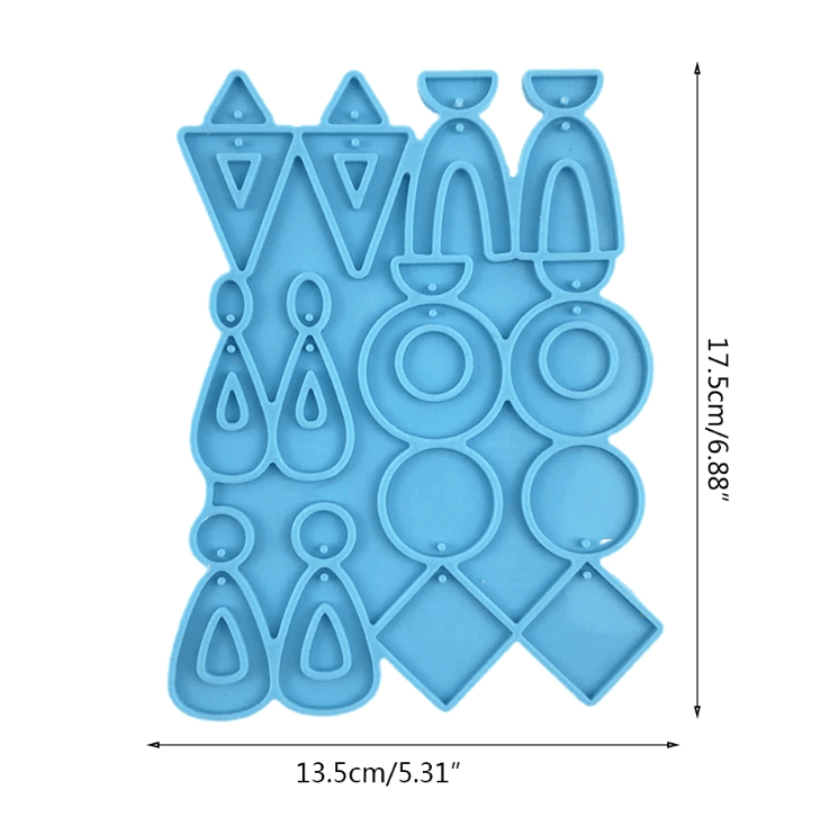 7in1 Earring Mould - Mystic Art Glitters
