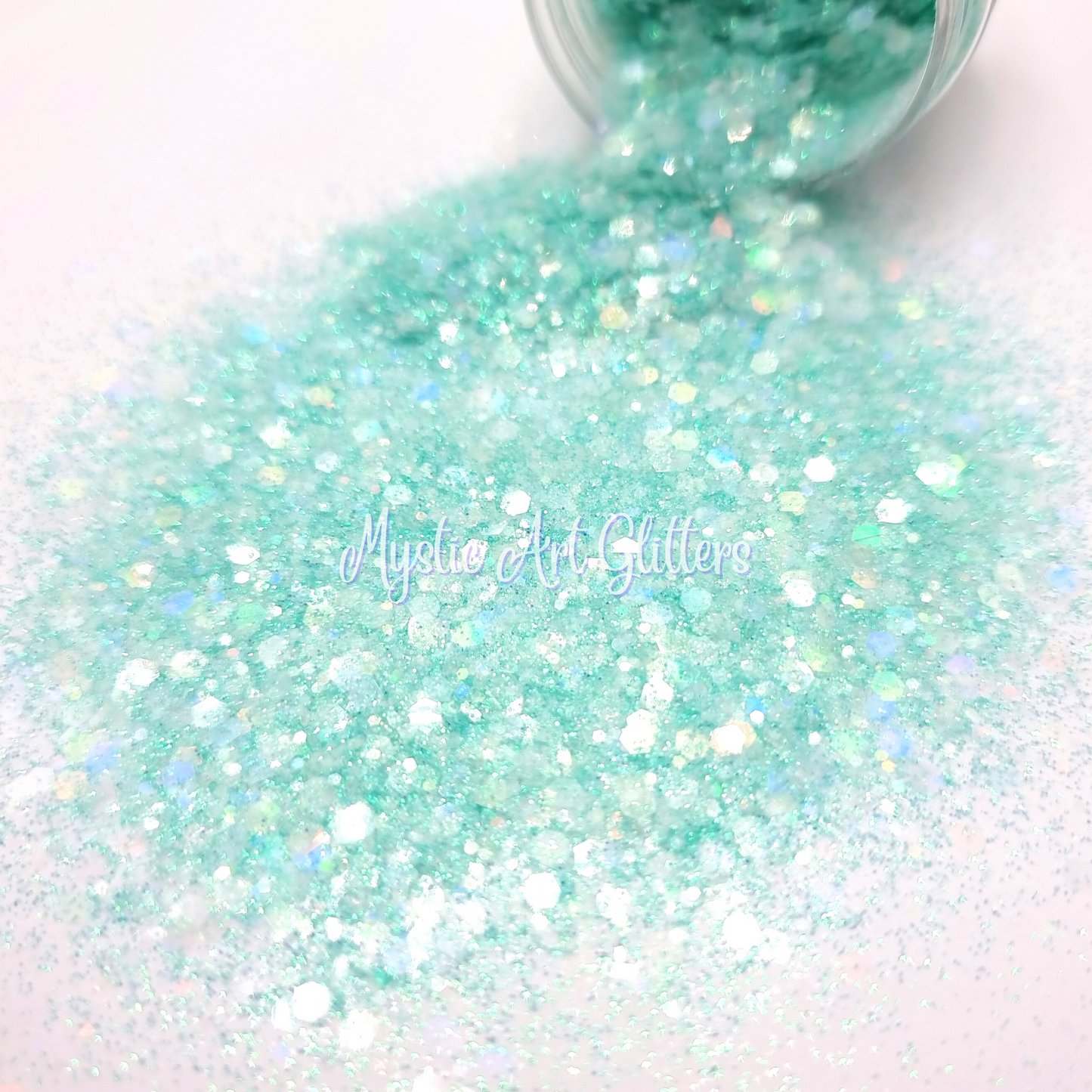 Mint Slushie Iridescent Opalescent Mix