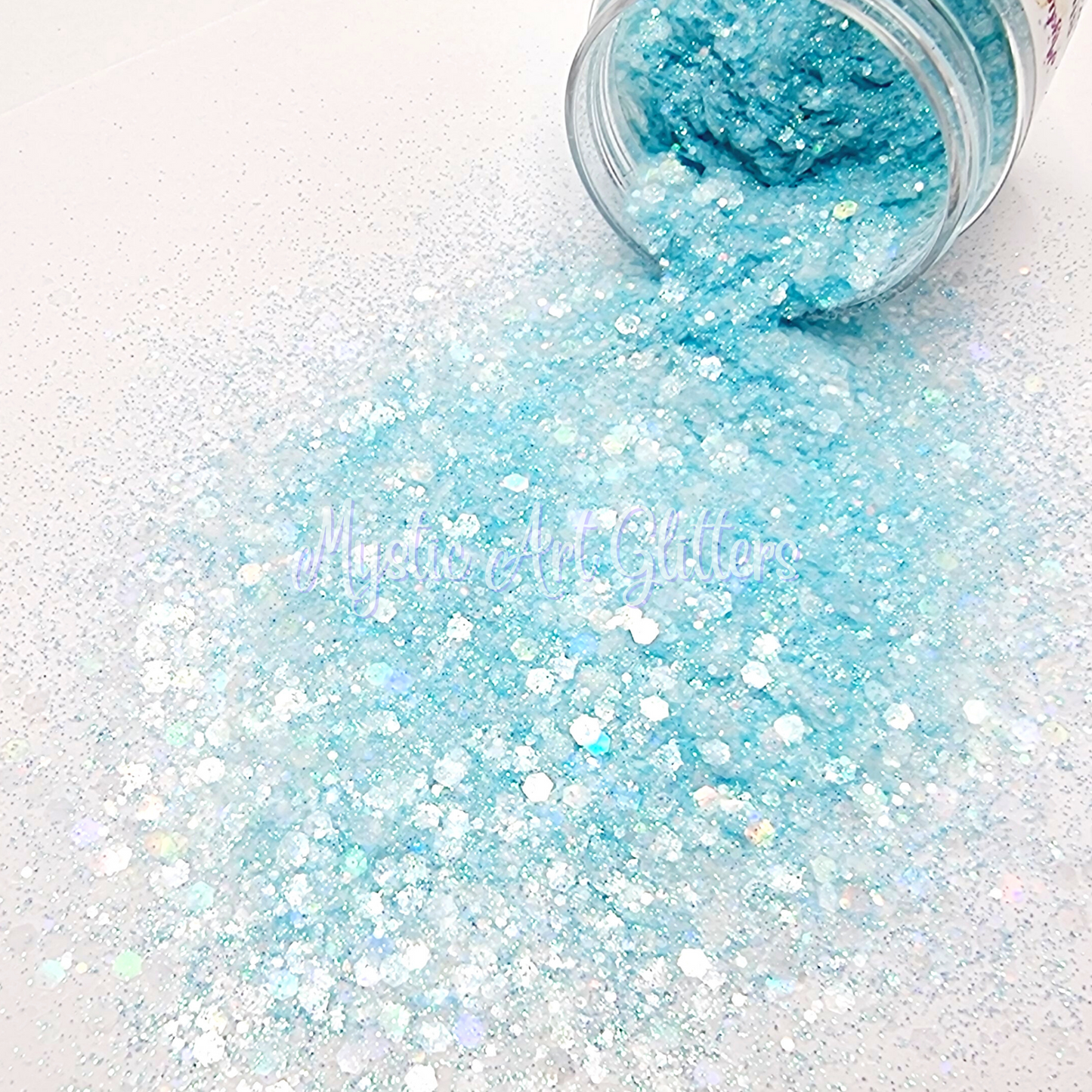 Frozen Blue Slushie Glitter Mix