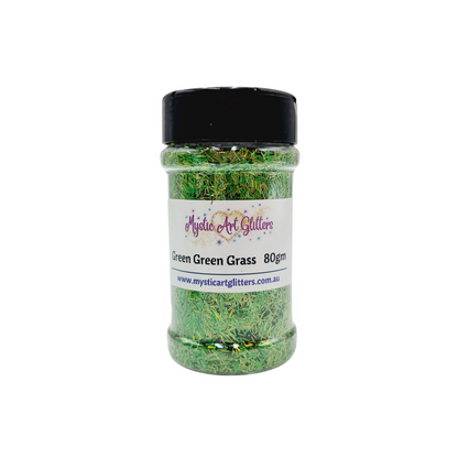 Green Green Grass Tinsel - Mystic Art Glitters
