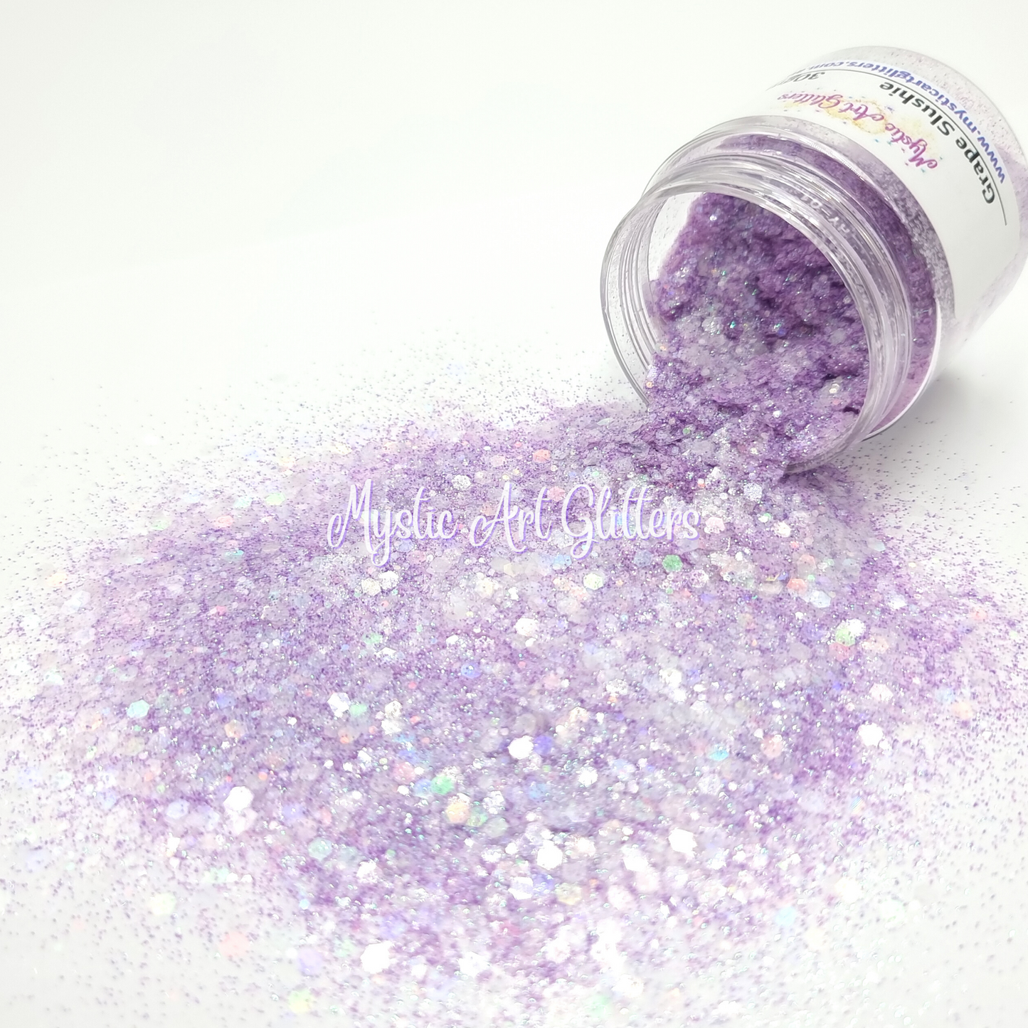 Purple Grape Slushie Glitter Mix