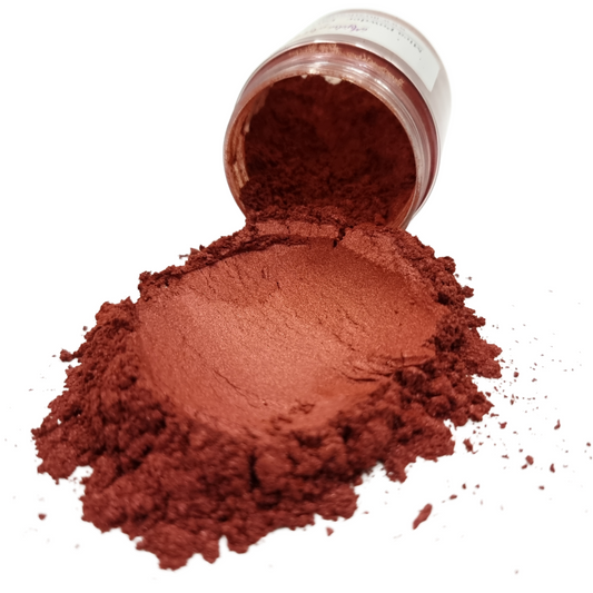 Mica Powder - Earthy Red 28gm - Mystic Art Glitters