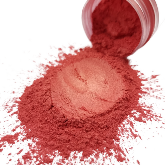 Mica Powder - Red 28gm - Mystic Art Glitters