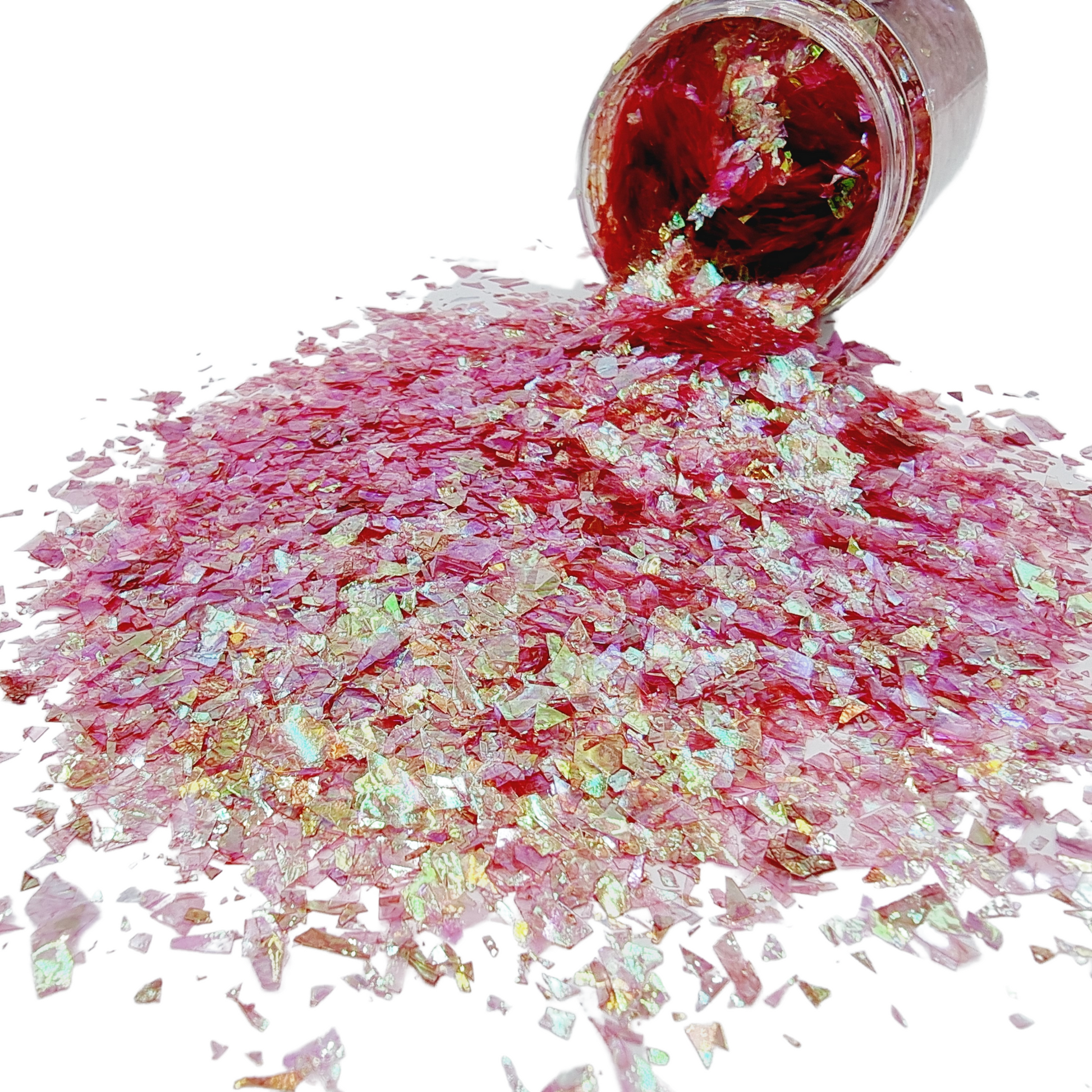 Magic Carpet Ride Red flake glitter
