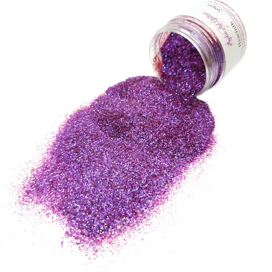 Hyacinth Purple iridescent glitter