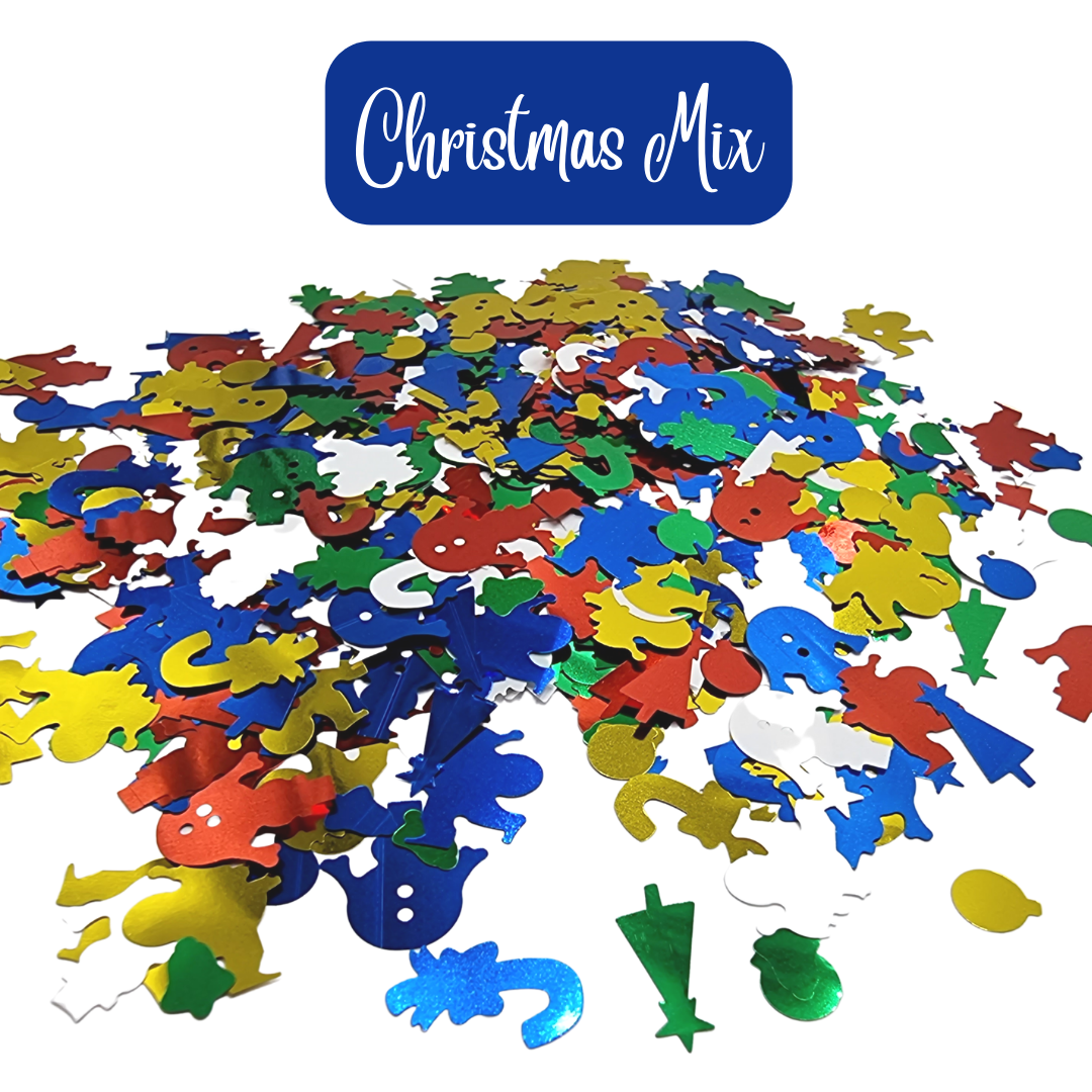 Christmas Mix - 5 Glitter Bundle - Mystic Art Glitters