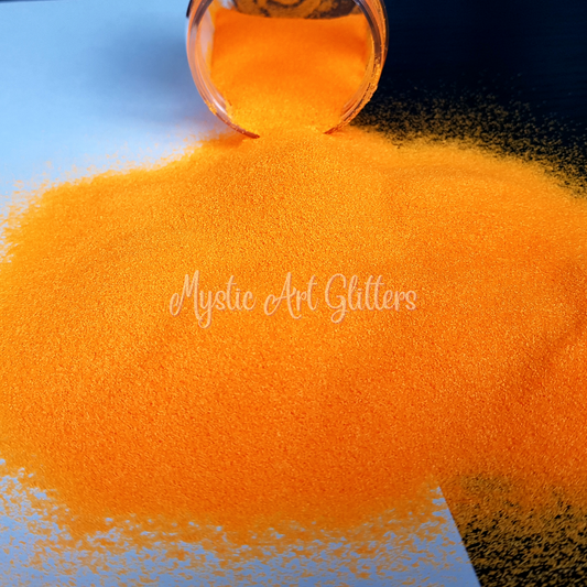 Juicy Orange fluro glitter