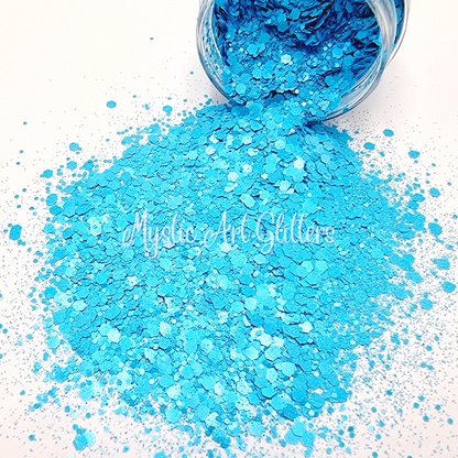 Blue Laughter Solid Glitter Mix 