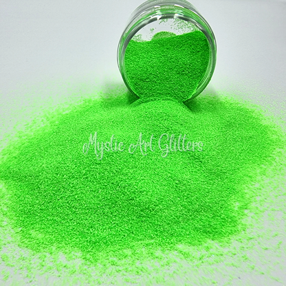 Green Lime Splice Matte Fluorescent Ultra Fine Glitter