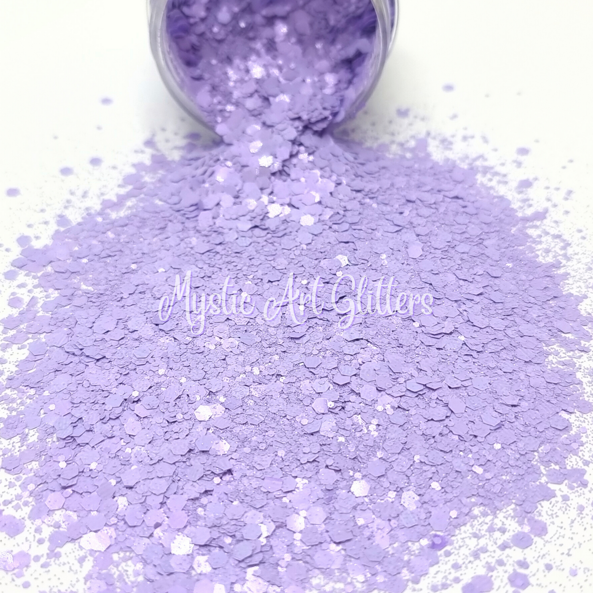 Mauvelous Purple  Solid Glitter Mix 