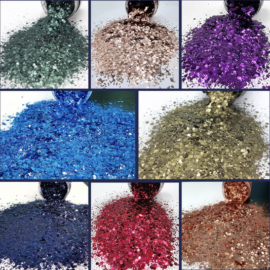 Metallic Mix Glitter Bundle 2