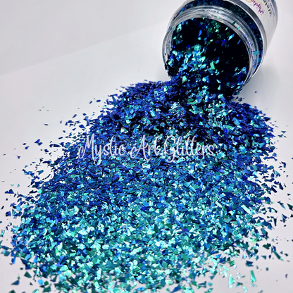 Colour changing flake glitter Waterfall