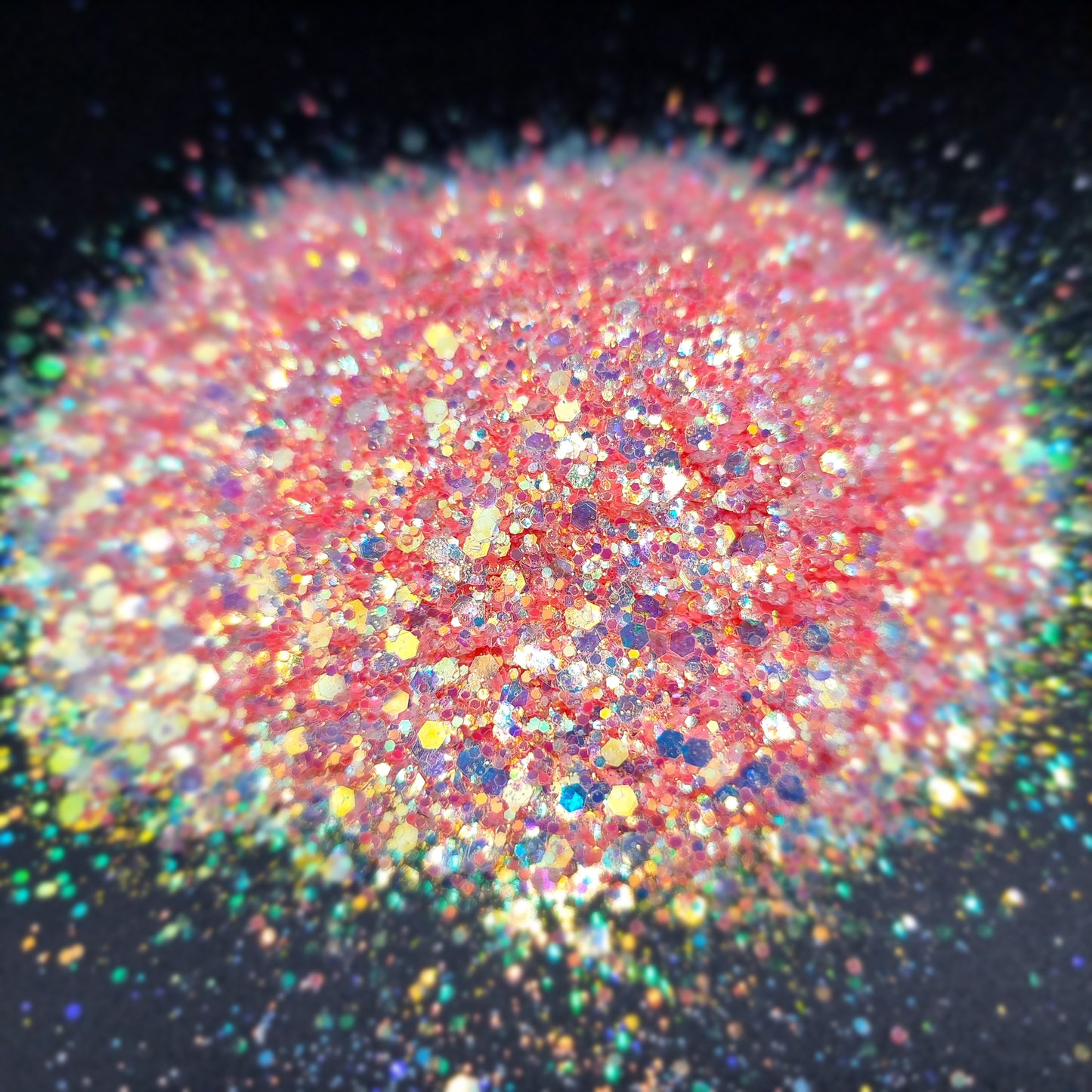 Glow In The Dark - Crazy Love - Mystic Art Glitters