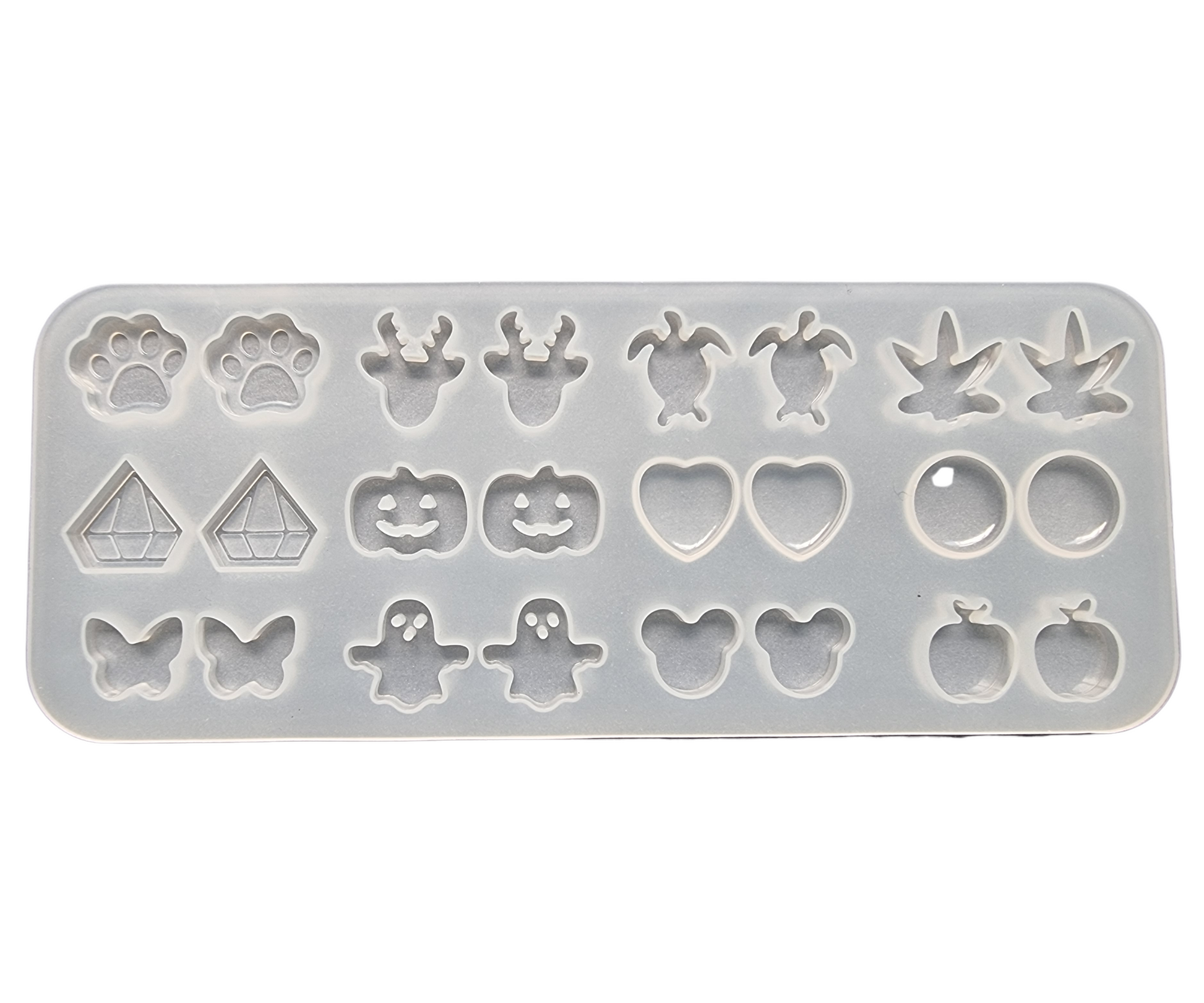Silicone Stud Earring Mould - Mystic Art Glitters