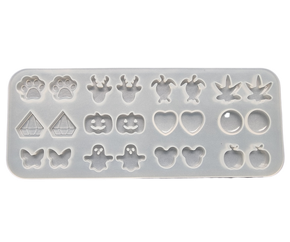 Silicone Stud Earring Mould - Mystic Art Glitters