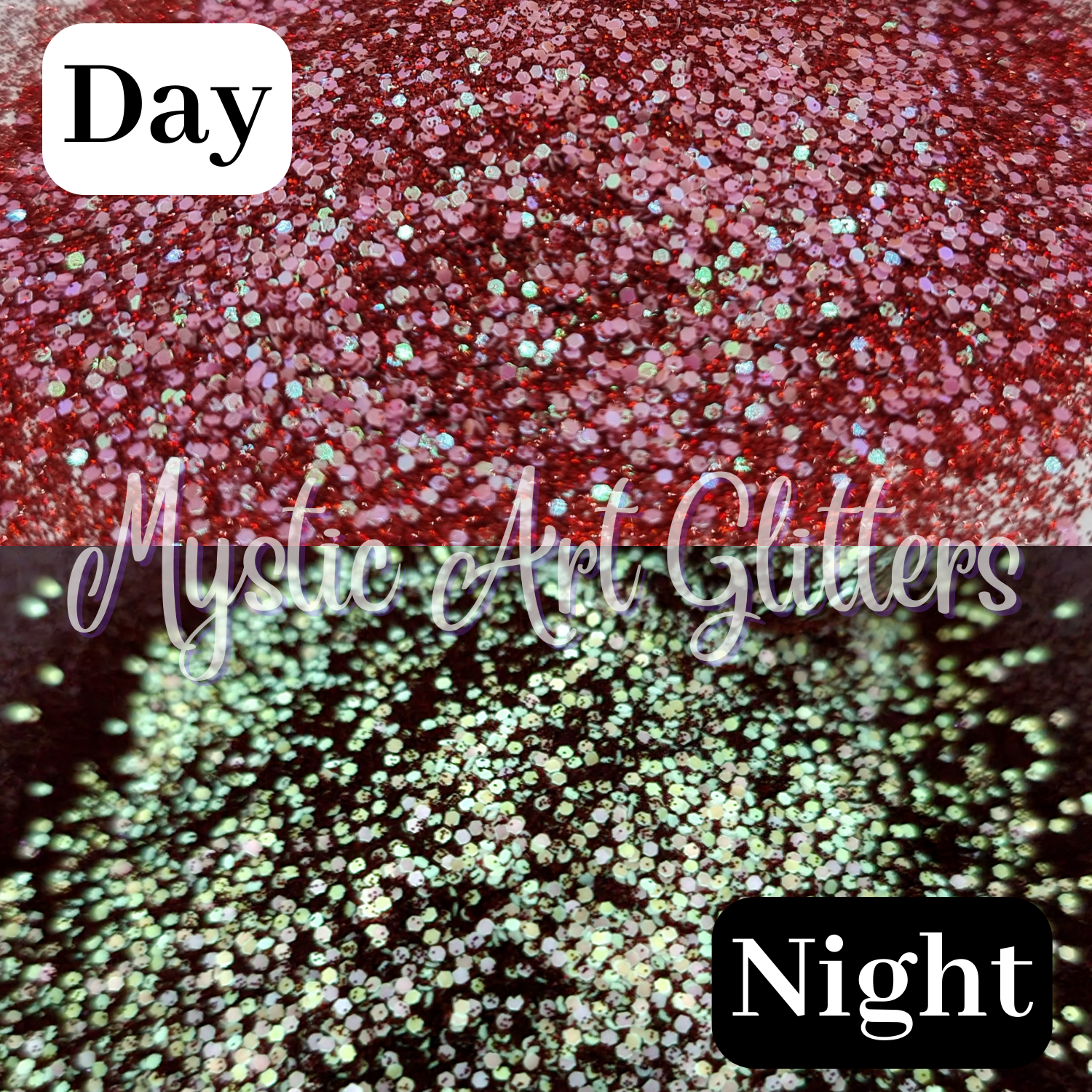 Glow In The Dark - Hotel California - Mystic Art Glitters