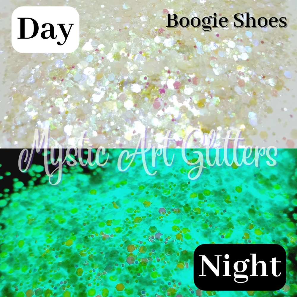 Glow In The Dark Glitter Bundle - Mystic Art Glitters