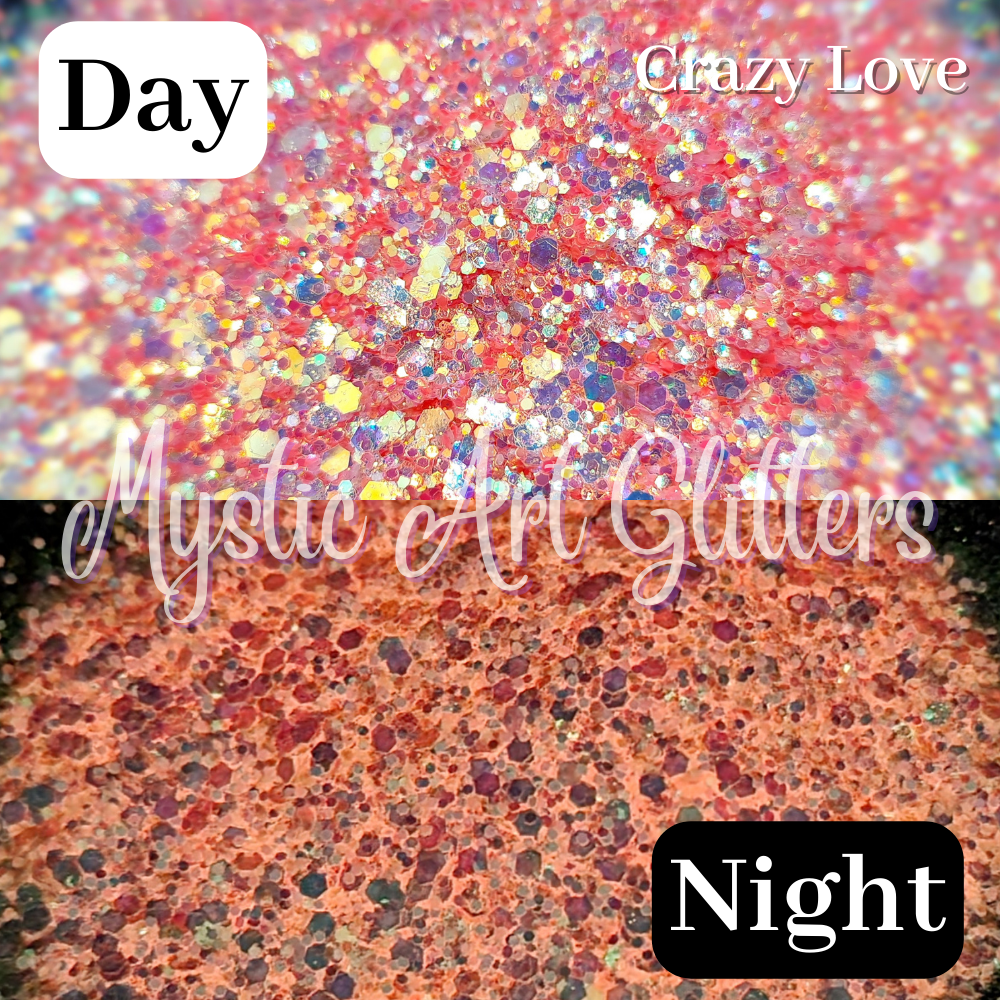 Glow In The Dark Glitter Bundle - Mystic Art Glitters