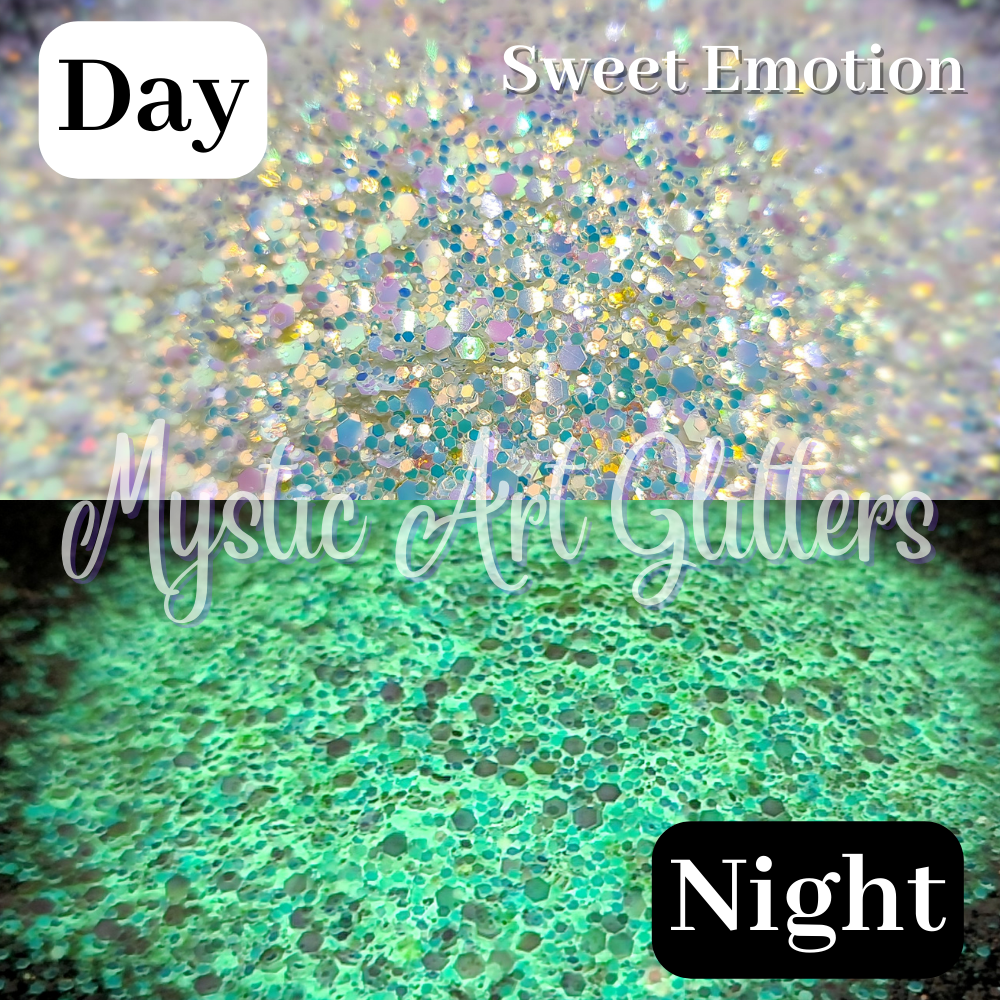Glow In The Dark Glitter Bundle - Mystic Art Glitters