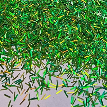 Green Green Grass Tinsel - Mystic Art Glitters