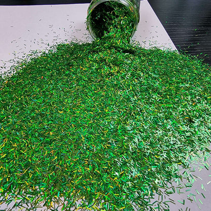 Green Green Grass Tinsel - Mystic Art Glitters