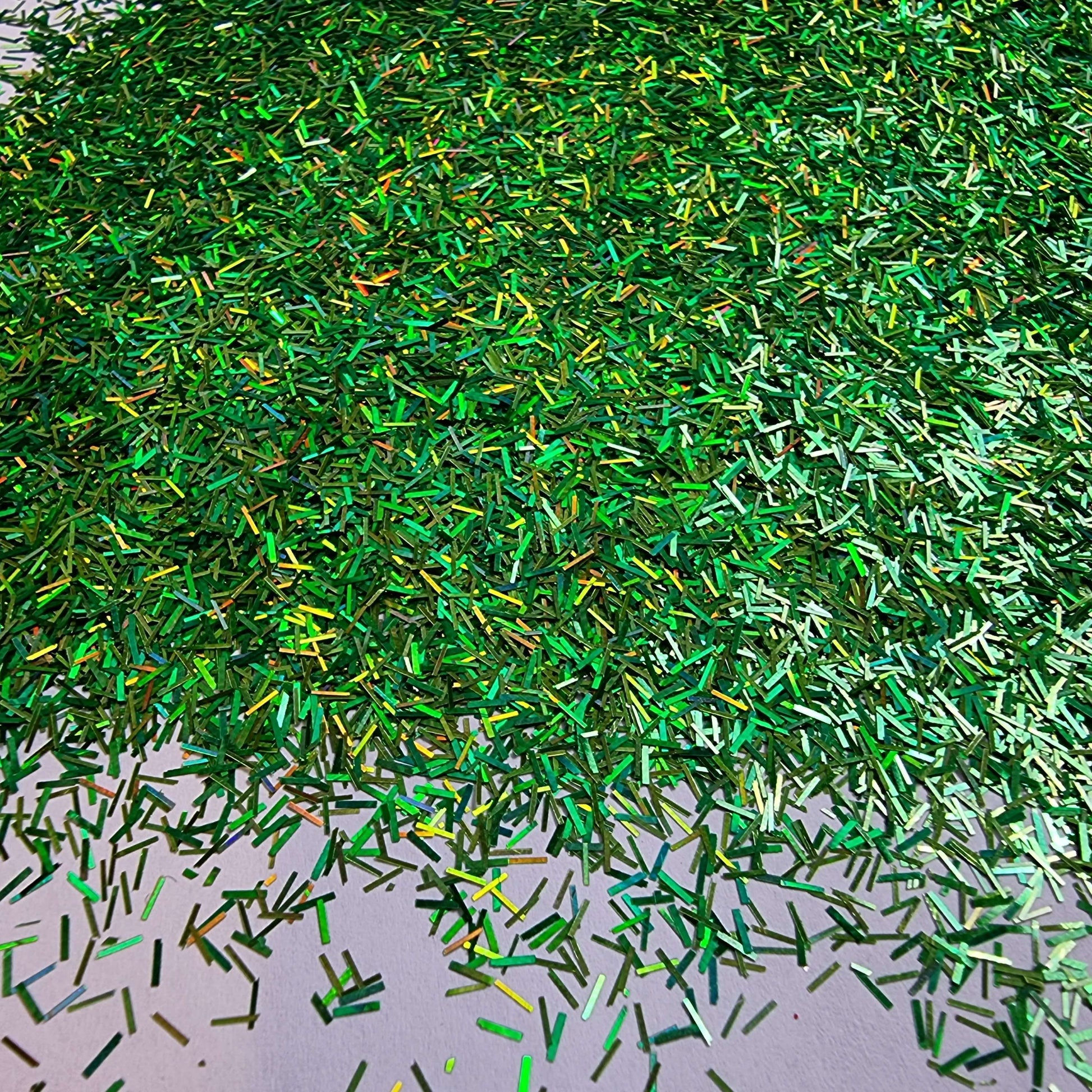 Green Green Grass Tinsel - Mystic Art Glitters