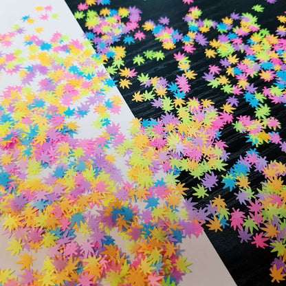 Leaves (Marijuana) - Mystic Art Glitters