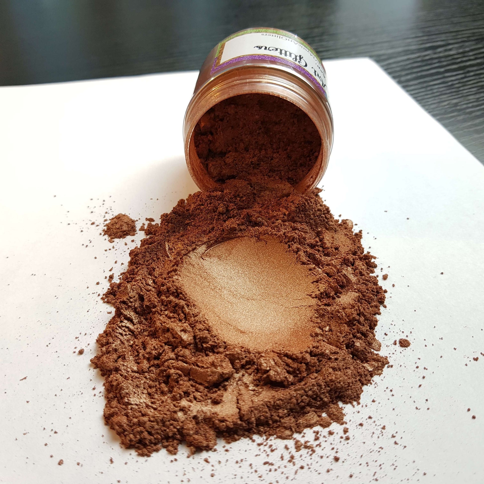 Mica Powder - Bronze 28gm – Mystic Art Glitters