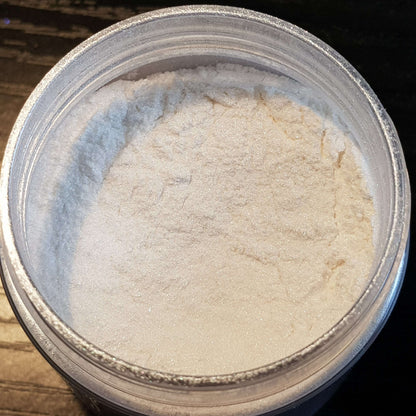 Mica Powder - Frosty White 28gm - Mystic Art Glitters