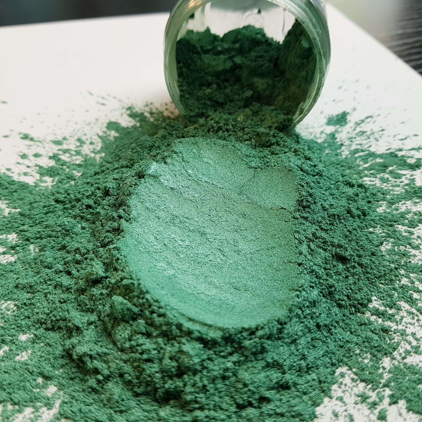 Mica Powder - Sea Green 28gm - Mystic Art Glitters