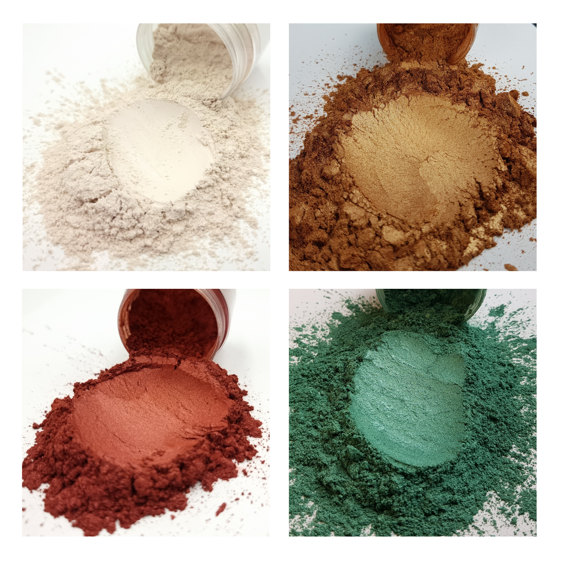 Mica Powder Bundle - Earthy Tones - Mystic Art Glitters