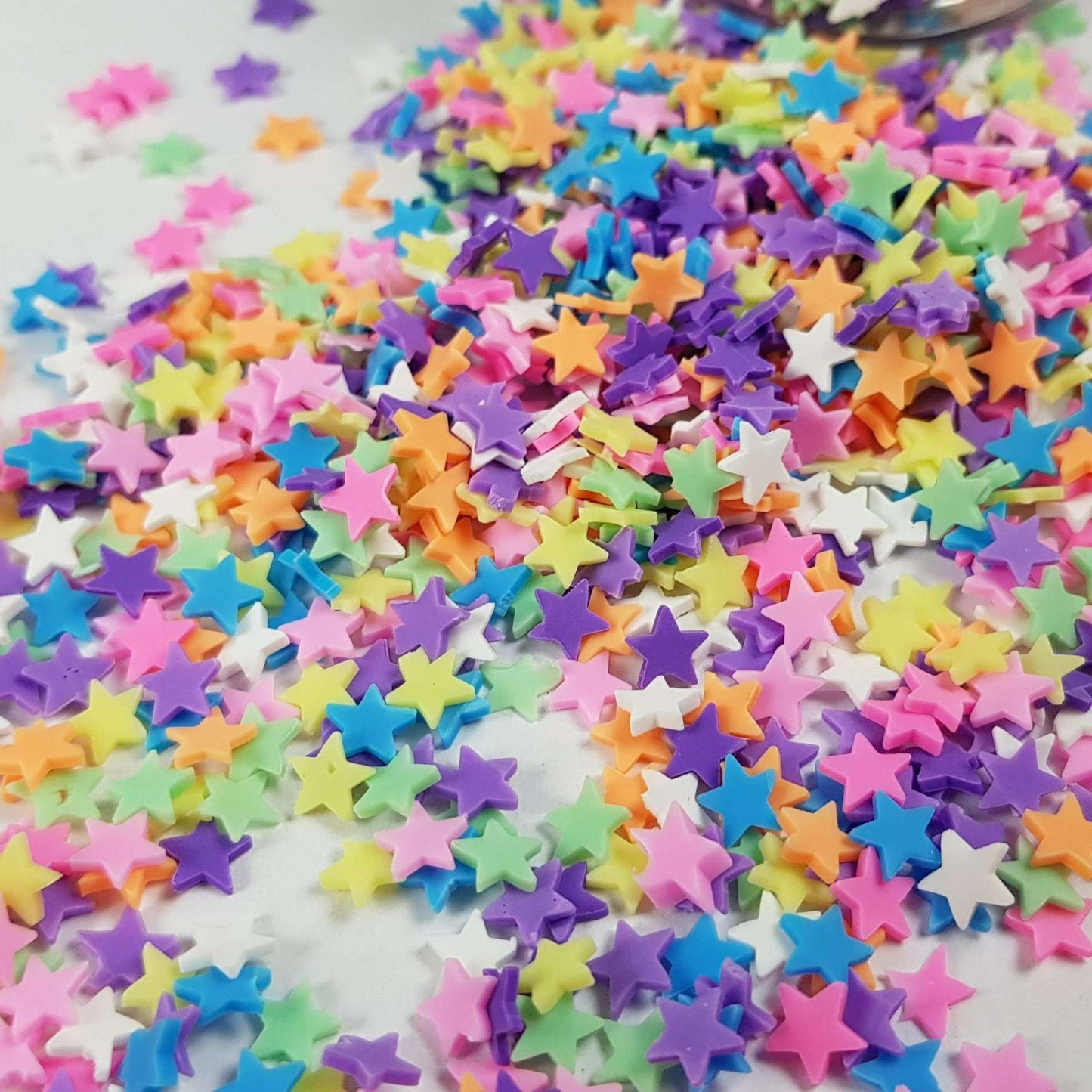 Polymer Clay Stars - Mystic Art Glitters