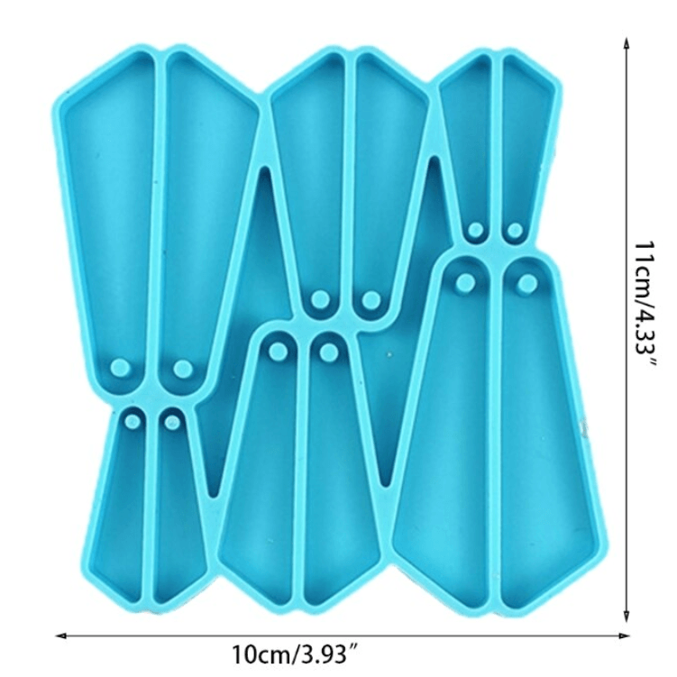 Silicone Earring/Pendant Mould - Mystic Art Glitters