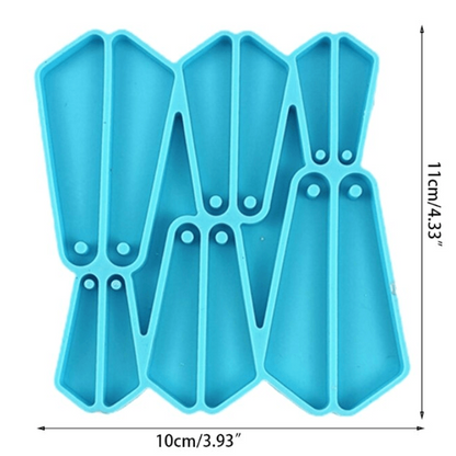 Silicone Earring/Pendant Mould - Mystic Art Glitters