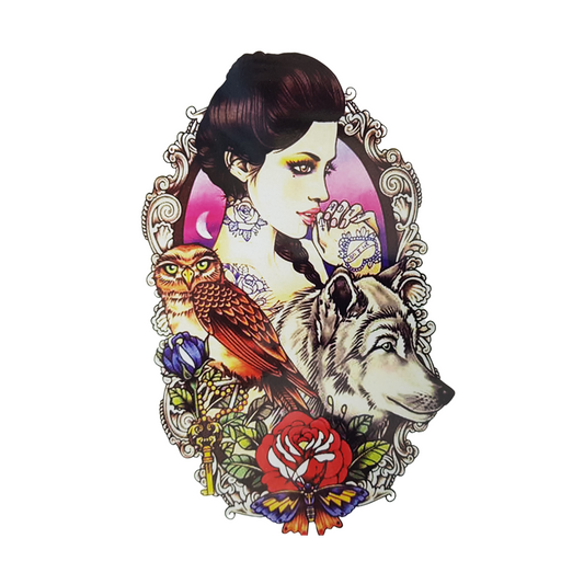 Temporary Tattoo HB-002 - Mystic Art Glitters