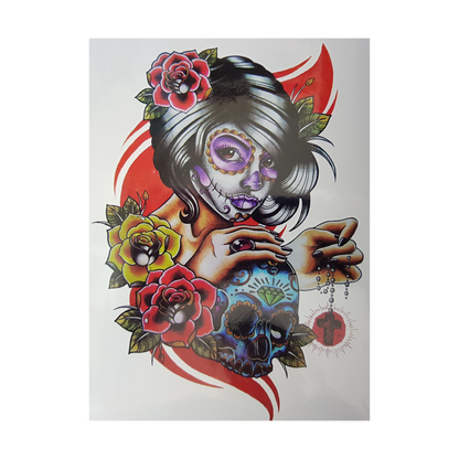 Temporary Tattoo HB-394 - Mystic Art Glitters
