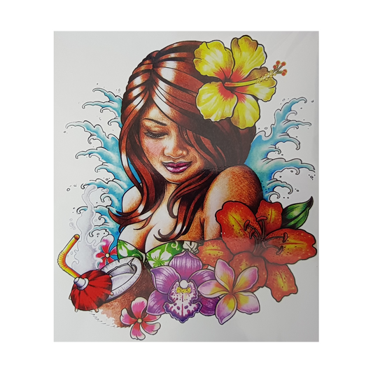 Temporary Tattoo HB-396 - Mystic Art Glitters