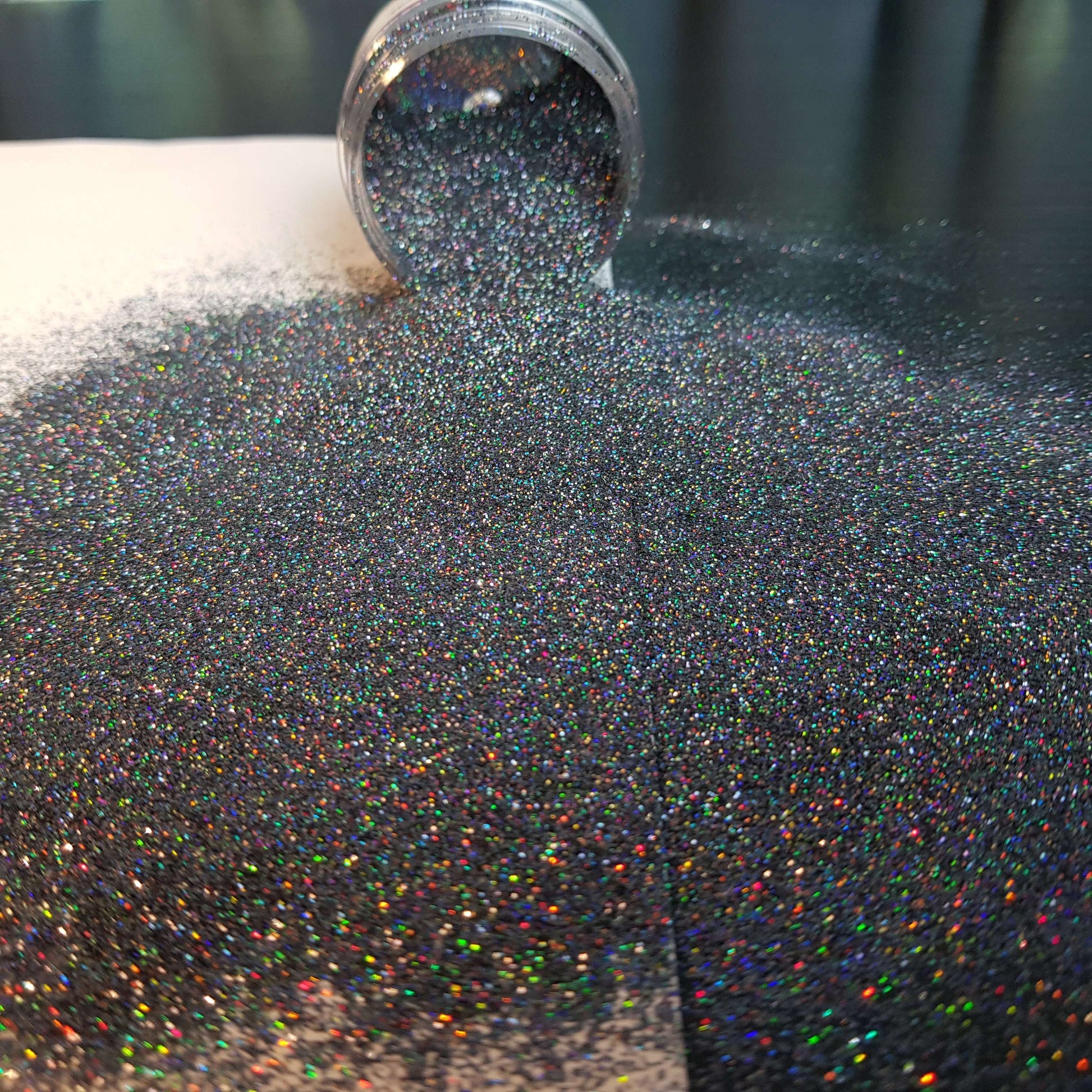 Twilight Dream Dark Silver holographic fine glitter